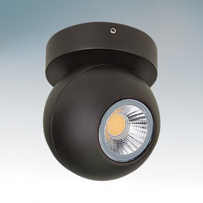 Lightstar 051007 Светильник PVC BINOCO UNO GU10 ЧЕРНЫЙ (в комплекте)