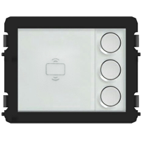 51012P3 - Клавишный модуль с тремя круглыми клавишами и считывателем IC, Mifare/NFC - 2TMA070120N0026 51012P3 - Клавишный модуль с тремя круглыми клавишами и считывателем IC, Mifare/NFC - 2TMA070120N0026