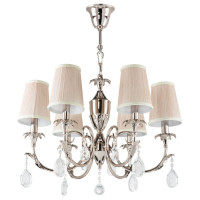 Lightstar 691064 (MD700001-6) Люстра подв CAPPA 6х40W E14 РОЗОВЫЙ ХРОМ (в комплекте)