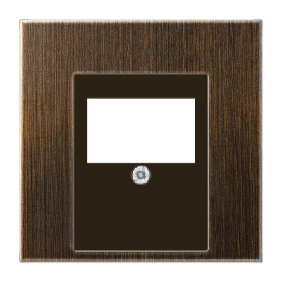 Крышка для ТАЕ и USB розеток, фиксация винтом; металл; латунь antik; Messing, ME2969TAT