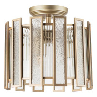 Lightstar 712042 (MX20103-3A) Люстра  AGAVE 3х40W E27 ШАМПАНЬ/ПРОЗРАЧНЫЙ (в комплекте)