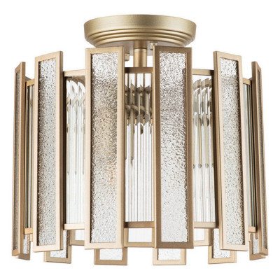 Lightstar 712042 (MX20103-3A) Люстра  AGAVE 3х40W E27 ШАМПАНЬ/ПРОЗРАЧНЫЙ (в комплекте)