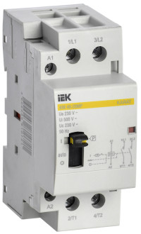 Контактор модульный с ручным упр. КМ40-20МР AC KARAT IEK, MKK12-40-20