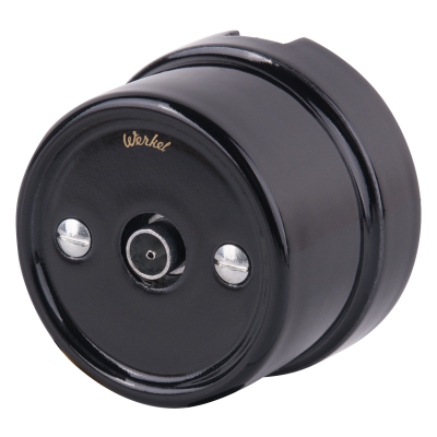 Werkel WL18-02-05/ ТВ розетка (черный) Ретро, a036817