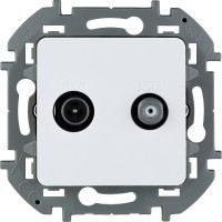 Legrand Розетка TV-SAT - Legrand Inspiria - "звезда" - белый, 673880