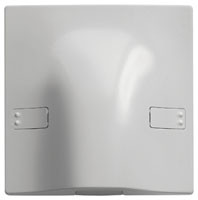 Vimar Модуль для вывода кабеля с зажимами 45A серебристый, 14047.SL