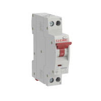 ДКС Компактный автоматический выключатель дифференциального тока YON max типа MDR, 1P+N, 30mA, 32A, хар-ка C, 6kA, тип А, MDR32N-1N2C32-A