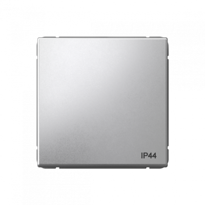 GAL440361S - ARTGALLERY 1-клавишный ПЕРЕКЛЮЧАТЕЛЬ IP44, 10АХ,  механизм, быстрозажим. клем., АЛЮМИНИЙ, Systeme Electric