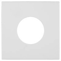 Vimar Накладка на 2 модуля Eikon Exe с круглым отверстием для розеток 22208, белая матовая, 22642.RN.01 Vimar Накладка на 2 модуля Eikon Exe с круглым отверстием для розеток 22208, белая матовая, 22642.RN.01