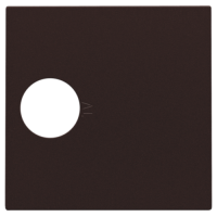 Niko Шоколад Накладка TV розетки, 124-69101 Niko Шоколад Накладка TV розетки, 124-69101
