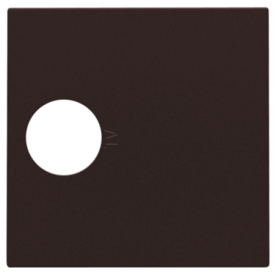 Niko Шоколад Накладка TV розетки, 124-69101