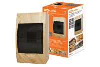 Бокс ЩРН-П-4модуля навесной пластик IP41 "Эко" (сосна) TDM Electric, SQ0901-0012