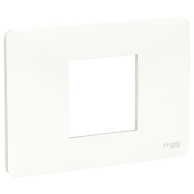 NU210218 - UNICA MODULAR РАМКА 2-модульная, БЕЛЫЙ