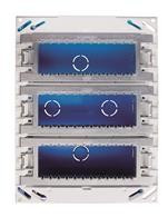 T1093.1 - Бокс поста централизации скрытого монтажа на 18 модулей (3 ряда) - 2CLA109310T1001