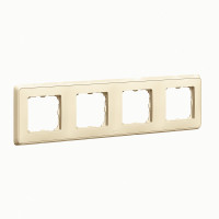 Legrand Cariva DIY Рамка 4 поста слоновая кость, 695991
