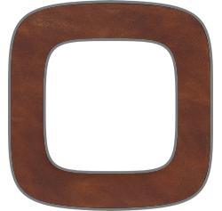 754451 - Valena ALLURE.Рамка "Кожа".1-постовая универсальная, Legrand