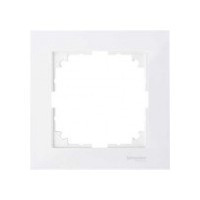 M-Pure Рамка 1-ная, полярно-белый