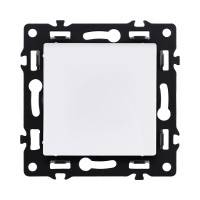 Розетка штепсельная SCHUKO 16A/250 В с крышкой, белый Kollinger Asthetik AS-015WH