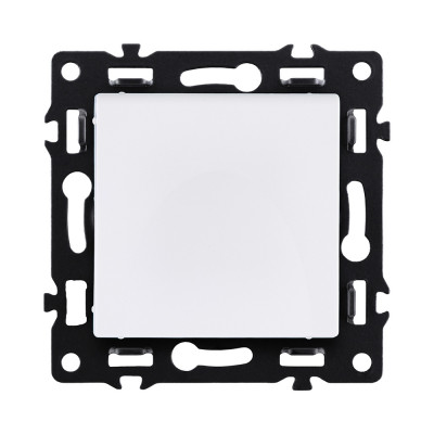 Розетка штепсельная SCHUKO 16A/250 В с крышкой, белый Kollinger Asthetik AS-015WH