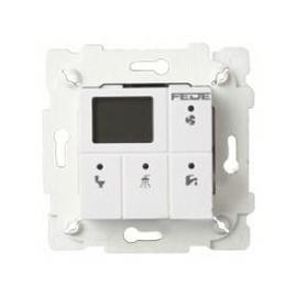 FD28603 Fede Fede Выключатель для ванной (освещ.+вентиляция) с дисплеем и таймером,с суппортом  800/150Вт 250В~,