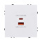 Розетка USB A+C 65W, белый матовый Kollinger Eclipse EC-024WH