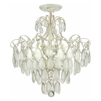 Evoluce SLE160302-06 Светильник потолочный Золотистый/Белый матовый E14 6*60W