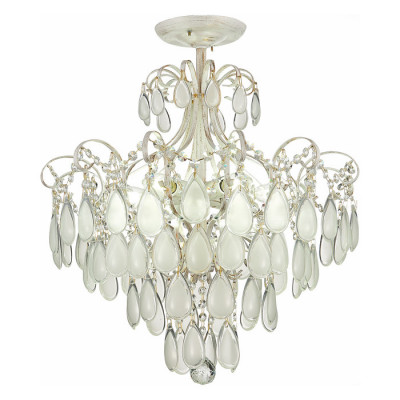 Evoluce SLE160302-06 Светильник потолочный Золотистый/Белый матовый E14 6*60W