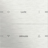 5032219 Gira Клавиша 2-ная  для сенс.  выкл.Gira 4 KNX, ГРАВИРОВКА