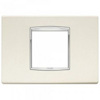 Vimar Накладка классика для 2 модуля центрально античная белая, 20652.C02