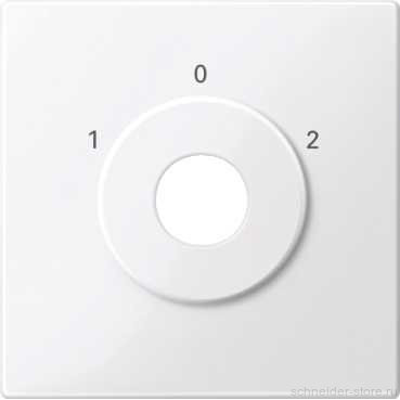 SM Накладка на мех-зм выключателя с ключом на 3 полож., активно-бел.