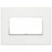 Vimar Накладка Eikon Evo на 4 модуля, горный лед, 21654.41