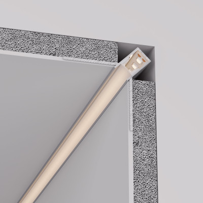 Профиль DECORE-S6-INT-COMFORT-2000 ANOD внутренний (Arlight, Алюминий), 043161