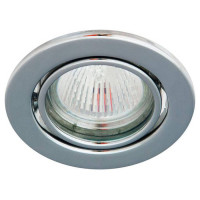 Светильник потолочный встраиваемый, MR16 G5.3 хром, DL11, Feron 15118