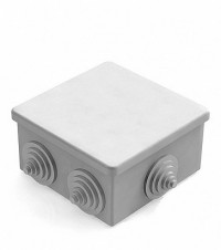 Chint Коробка распаячная для наружнего монтажа с защелкивающейся крышкой, 6 гермовводов,100х100х50мм, IP55, 8820014 Chint Коробка распаячная для наружнего монтажа с защелкивающейся крышкой, 6 гермовводов,100х100х50мм, IP55, 8820014
