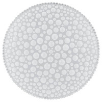 Светильник светодиодный управляемый с пультом 72W, Max. 5040Lum, 3000К-6000K, AL3389 Dots, Feron 41234