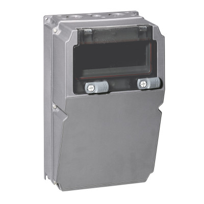 Legrand Сборный щиток Hypra - без отверстий для 4 разъёмов 16-32 А или 1 разъёма 63 А - с рейкой DIN - 370x230x181 мм, 059844