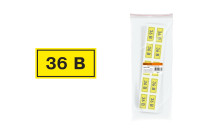 Символ "36В" 15х50мм TDM Electric, SQ0817-0005