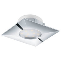95798 Светодиод. встраиваемый светильник PINEDA, 1х6W(LED), 78х78, пластик, хром