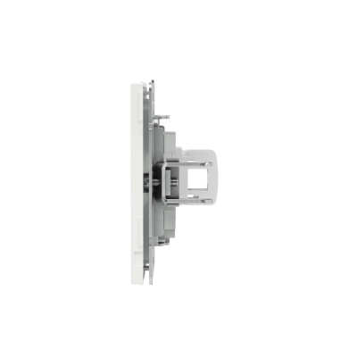 DKC KANT Компьютерная розетка RJ-45 без шторки, кат.6А одинарная,белая магнолия, 7000673