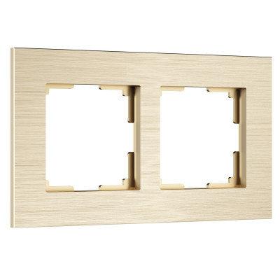 Werkel W0023511/ Рамка на 2 поста  AluMax (шампань), a066334