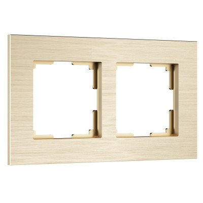 Werkel W0023511/ Рамка на 2 поста  AluMax (шампань), a066334