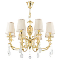 Lightstar 691082 (MD700002-8) Люстра подв CAPPA 8x40W E14 ЗОЛОТО (в комплекте)