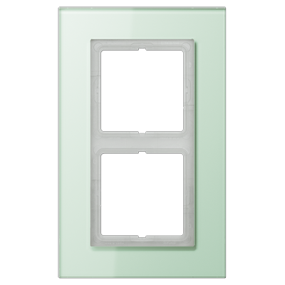 Рамка для серии LS-Plus 2-кратная; стекло, LSP982GLAS