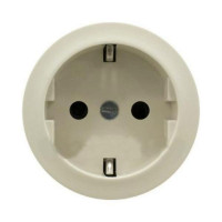 Legrand Лицевая панель - Программа Celiane - розетка 2К+З немецкого стандарта Кат. № 0 671 53/61 - слоновая кость, 066227