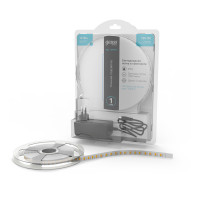 Лента Gauss Basic в комплекте LED 2835/120 12V 12W/m 1200lm/m 4000K 8mm IP65 5m 1/50, BT071