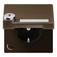 SCHUKO розетка с крышкой и замком, ME1520NAKLSLAT