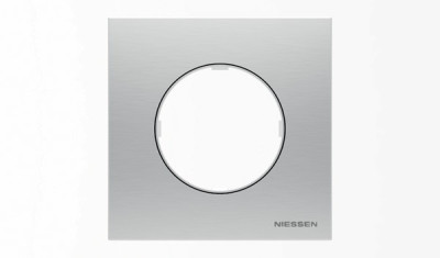 8671 OX - Рамка 1-постовая, серия SKY Moon, цвет нержавеющая сталь - 2CLA867100A4001