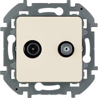 Legrand Розетка TV-SAT - Legrand Inspiria - "звезда" - слоновая кость, 673881