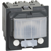 K4430 Bticino LIVING NOW. Датчик движения ИК 3-проводный с переключением режимов ВКЛ-АВТО-ВЫКЛ 2 модуля., K4430