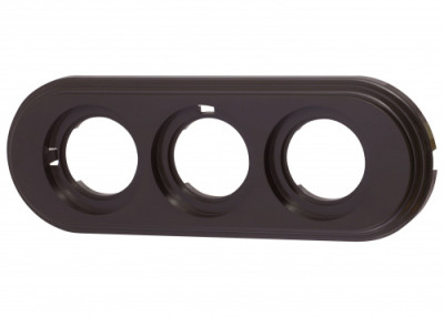 BIRONI Лизетта Пластик Коричневый Рамка 3-ая, BF1-630-22